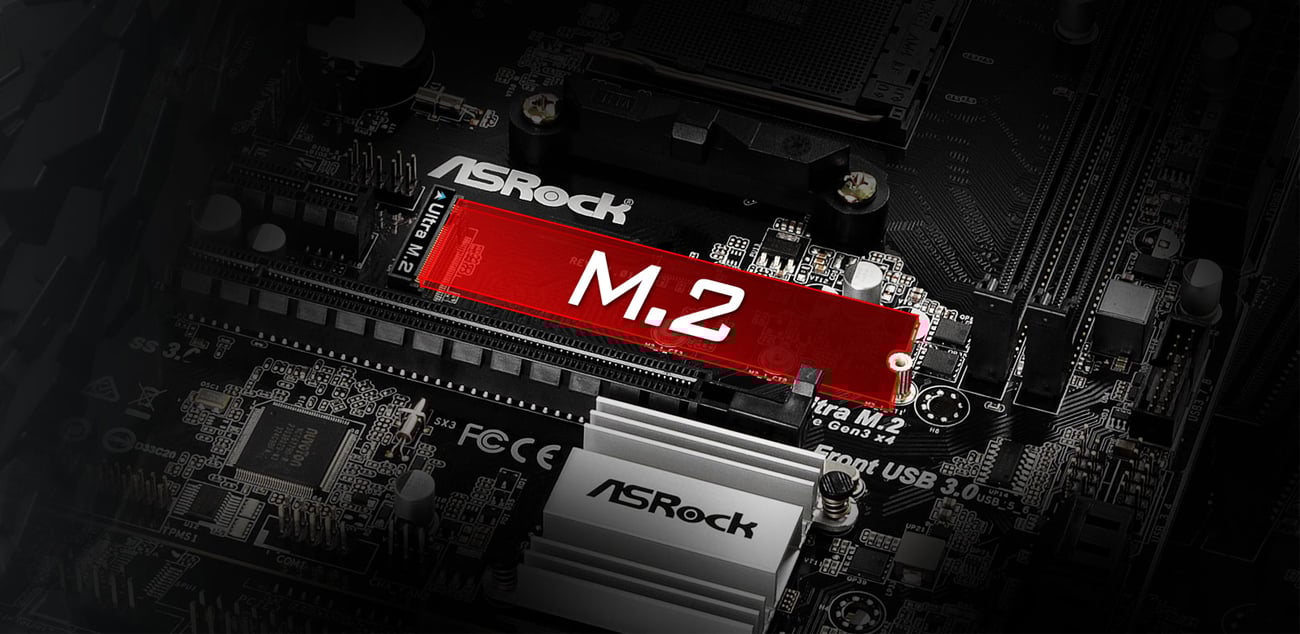 ASRock A320M złącze Dual Ultra M.2