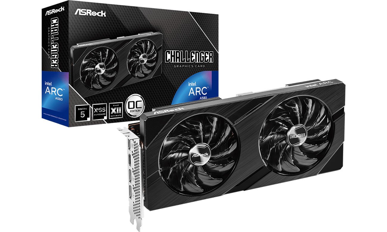 ASRock A580 Challenger OC 8 GB GDDR6