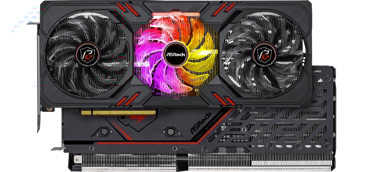 ASRock Arc A770 Phantom Gaming OC chłodzenie
