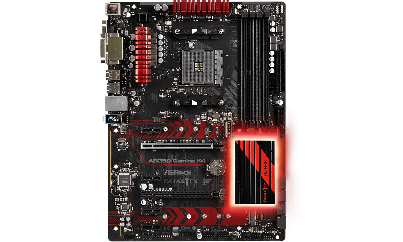 ASRock Fatal1ty AB350 Gaming K4 - Płyty główne Socket AM4 - Sklep ...