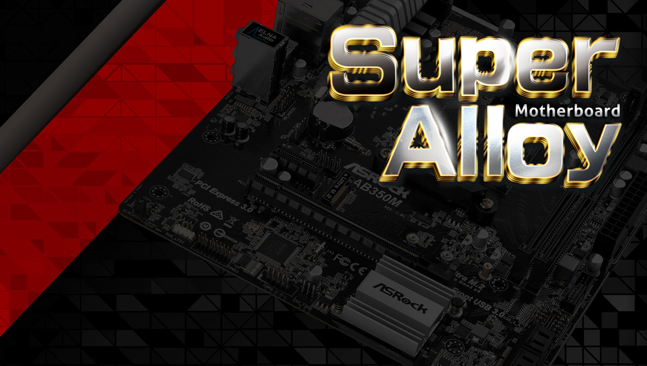 Płyta główna ASRock AB350M Super Alloy