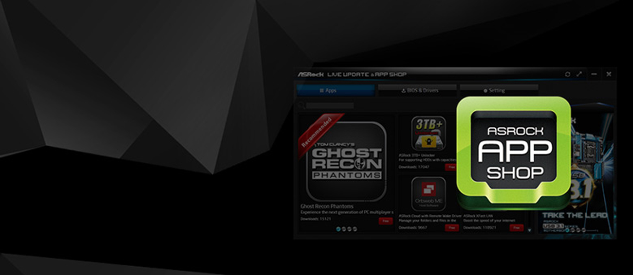 Live Update & APP Shop w ASRock B150M-DVS R2.0