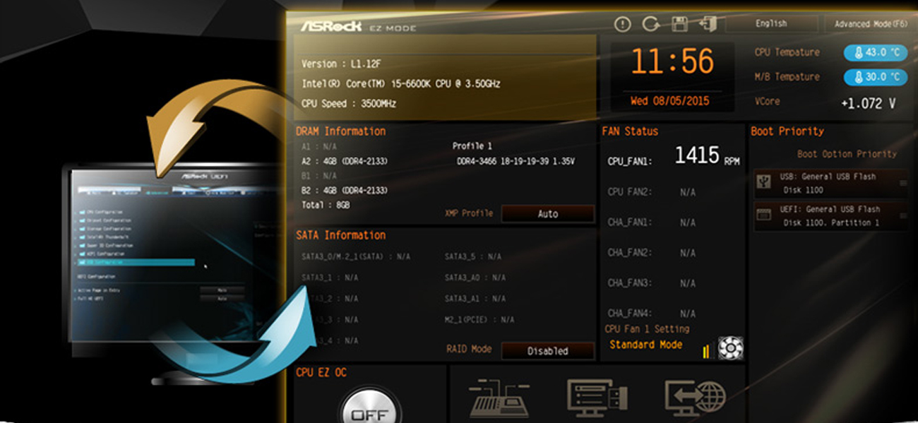 UEFI EZ Mode
