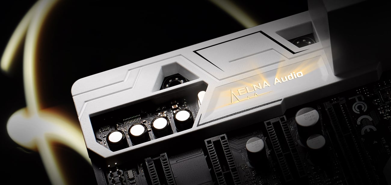 ASRock B250M PRO4 audio ELNA