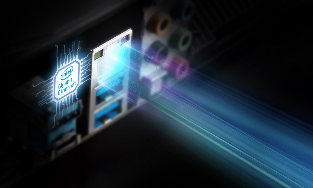 ASRock B250M-HDV Intel® LAN