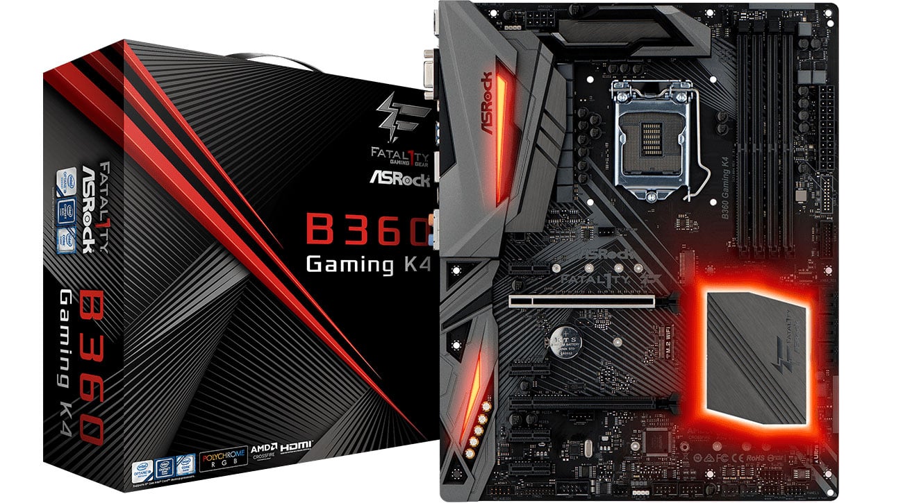 Płyta główna Socket 1151 ASRock B360 Gaming K4