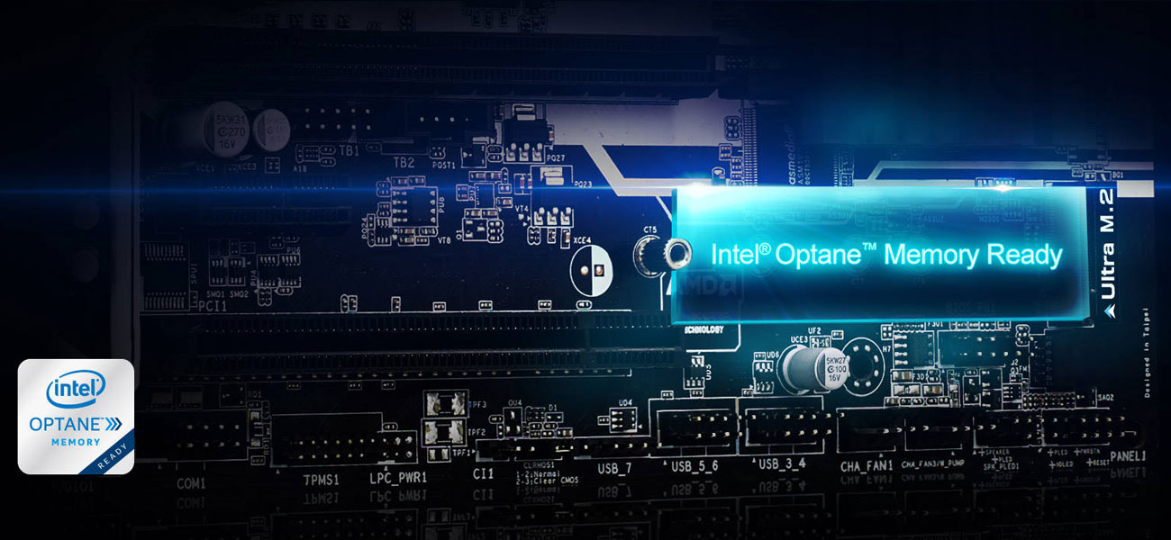 ASRock B360M-HDV Gotowość na technologię Intel Optane