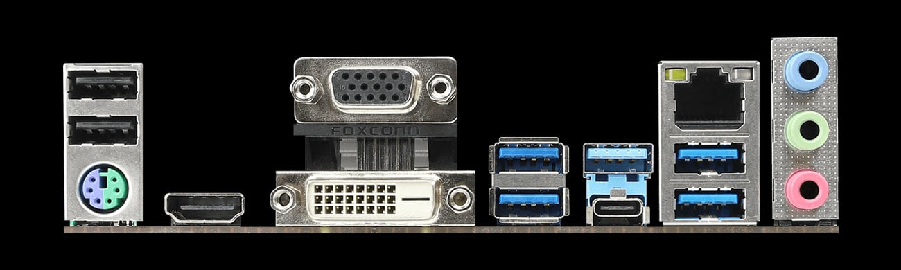 ASRock B365 Pro4 Złącza