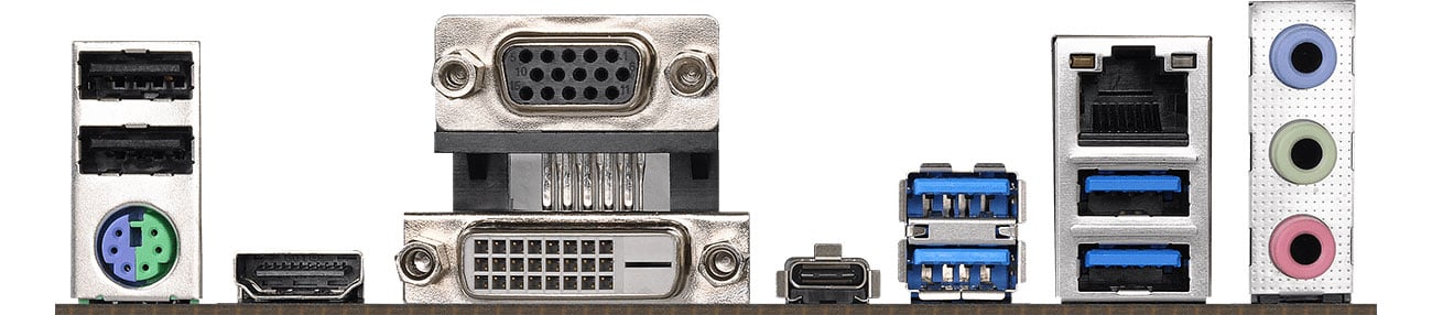 ASRock B365M Pro4 Złącza