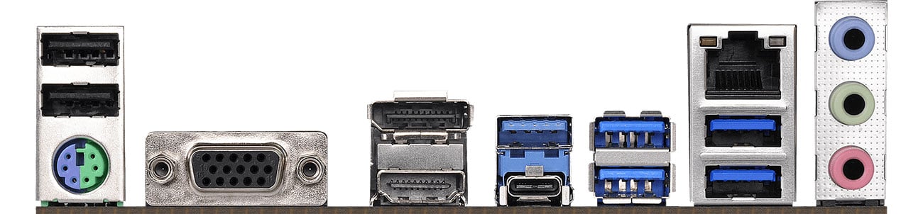 ASRock B450 Pro4 Złącza