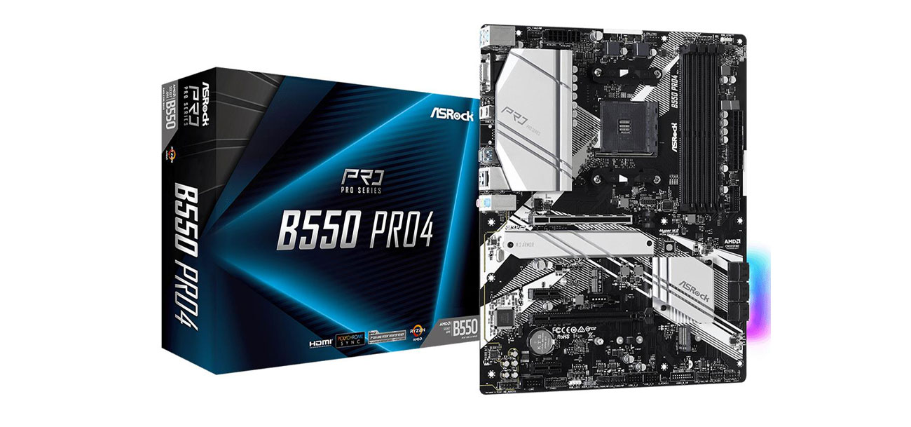 Płyta główna Socket AM4 ASRock B550 Pro4