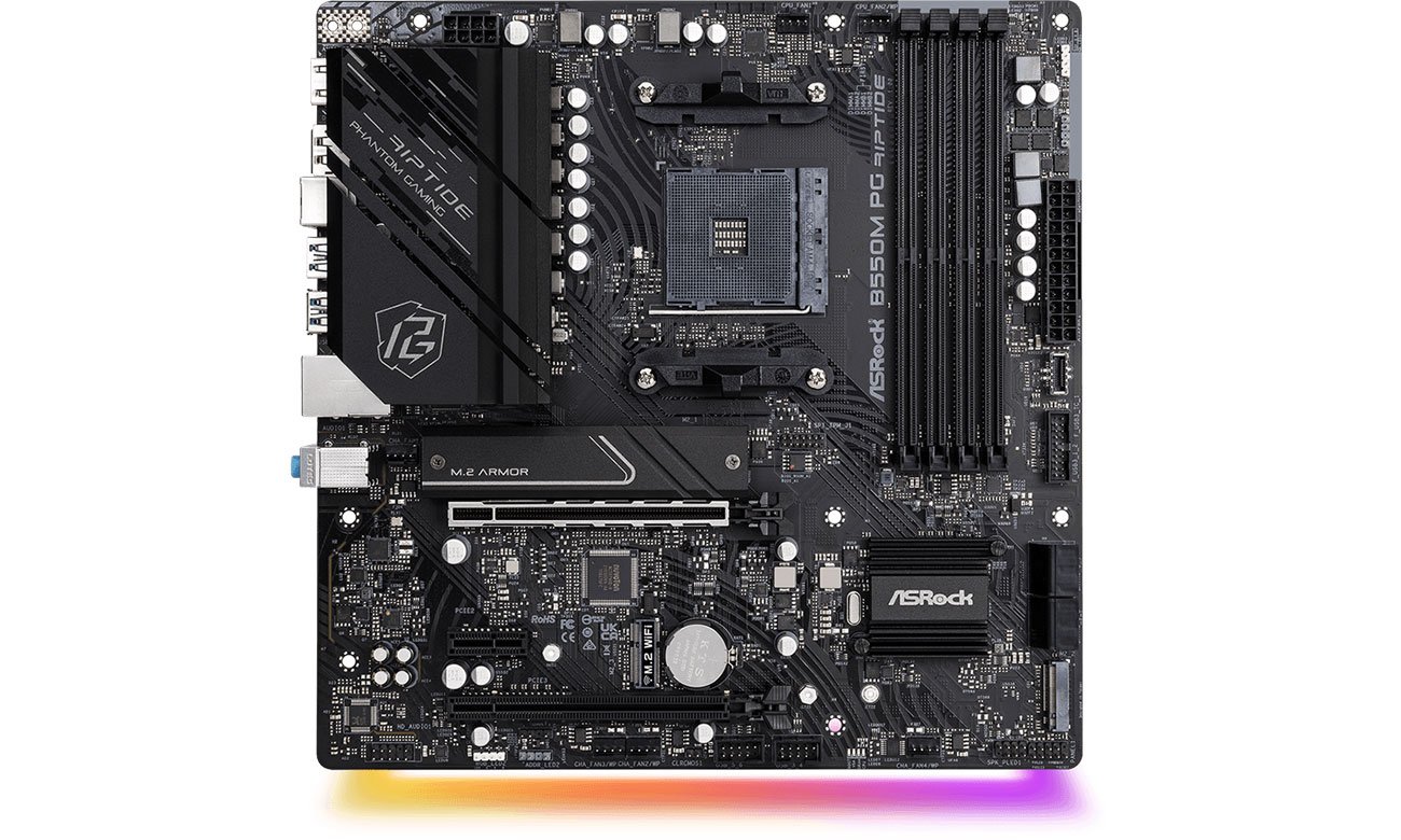 ASRock B550M PG RIPTIDE Komponenty