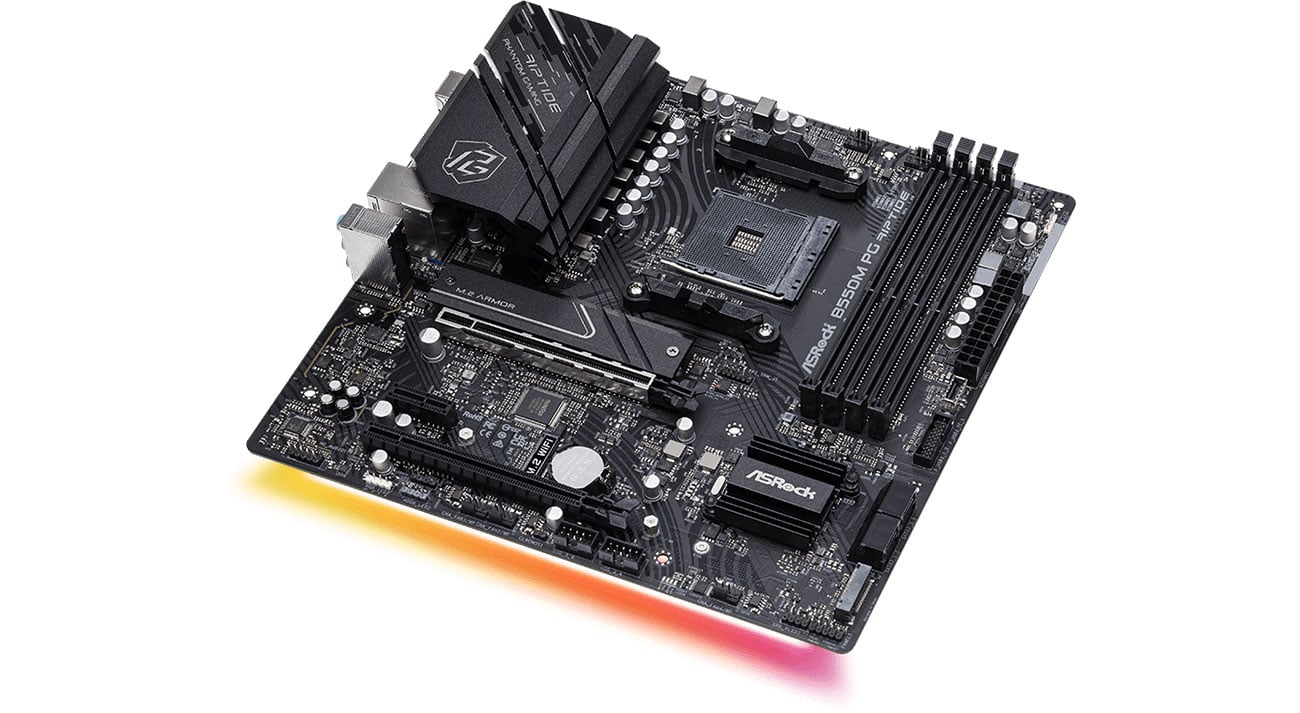 ASRock B550M PG RIPTIDE Złącza