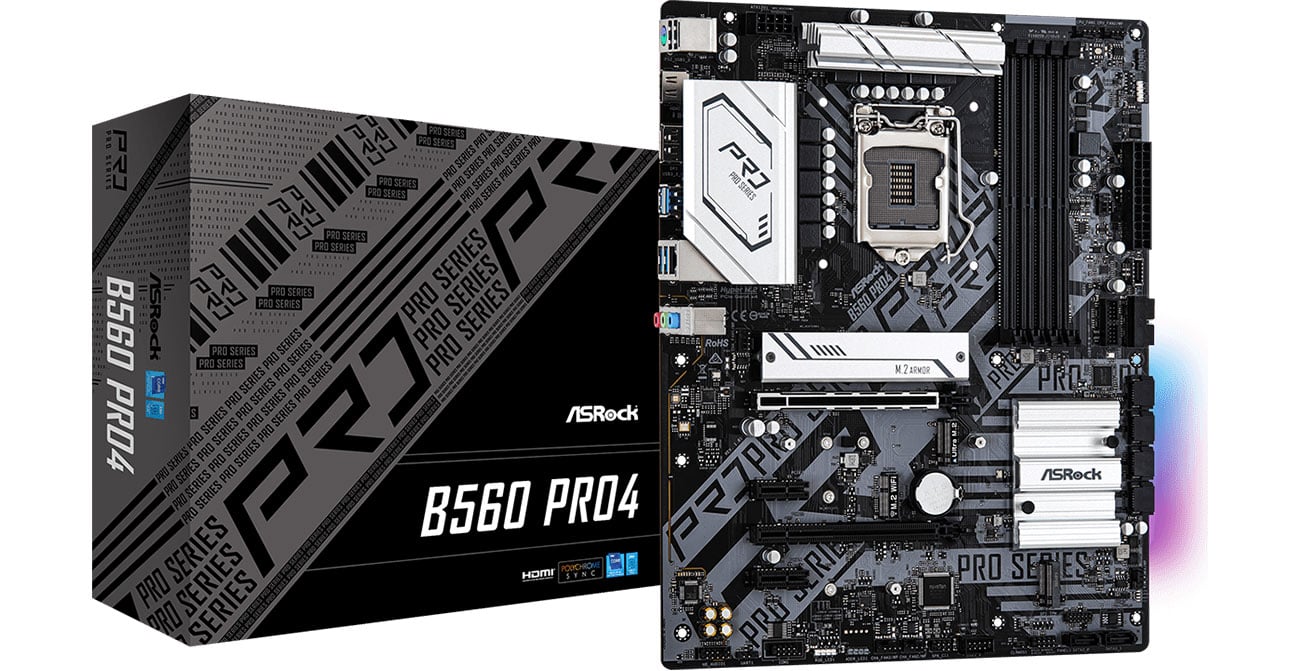 Płyta główna Socket 1200 ASRock B560 Pro4