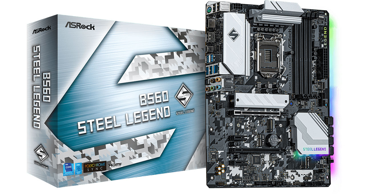 Płyta główna Socket 1200 ASRock B560 Steel Legend