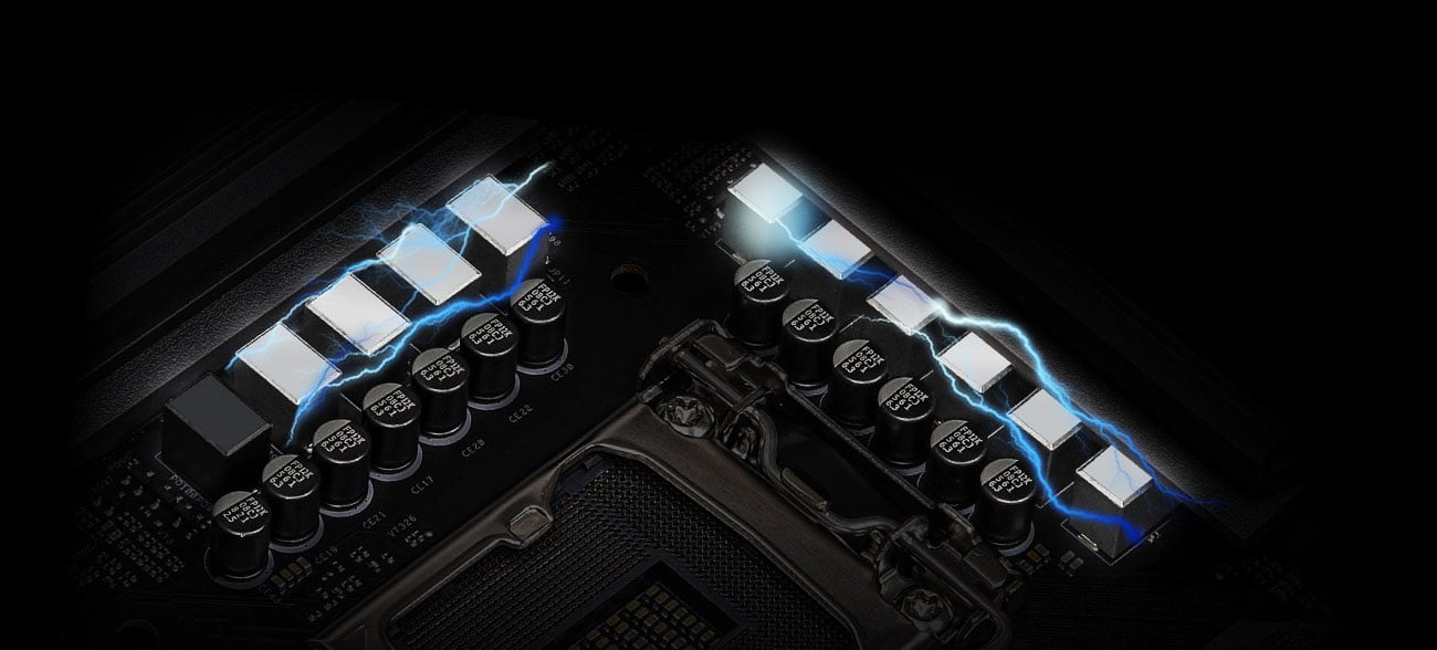 ASRock B560 Steel Legend - Sekcja zasilania