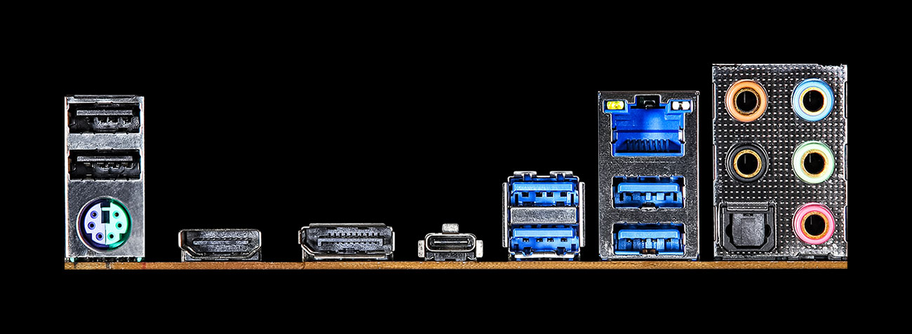 ASRock B560 Steel Legend - Złącza