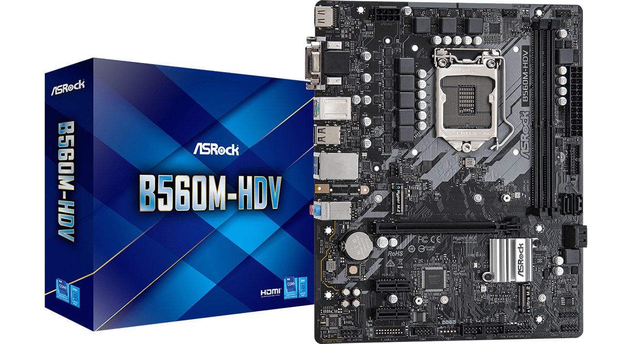 Płyta główna Socket 1200 ASRock B560M-HDV