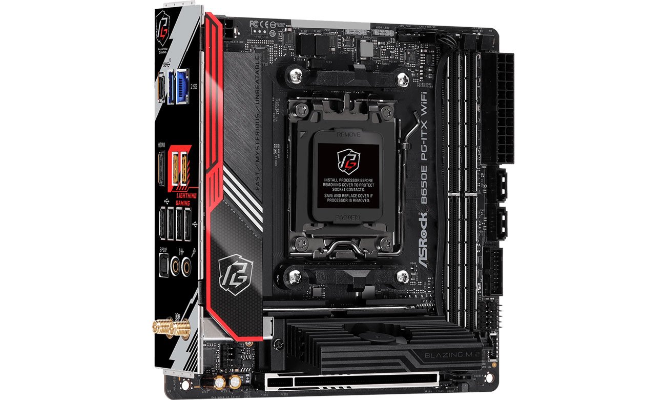 ASRock B650E PG-ITX WIFI Mobo