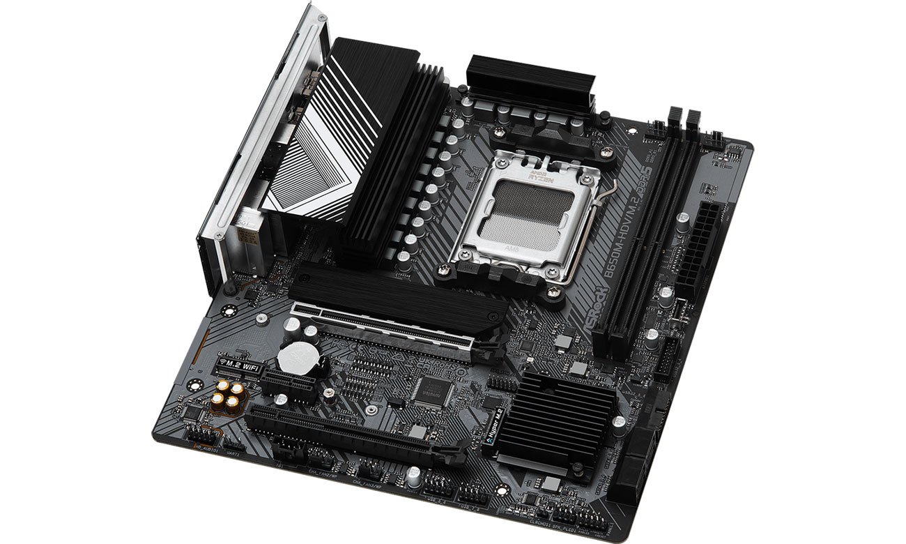 ASRock B650M-HDV/M.2 Złącza