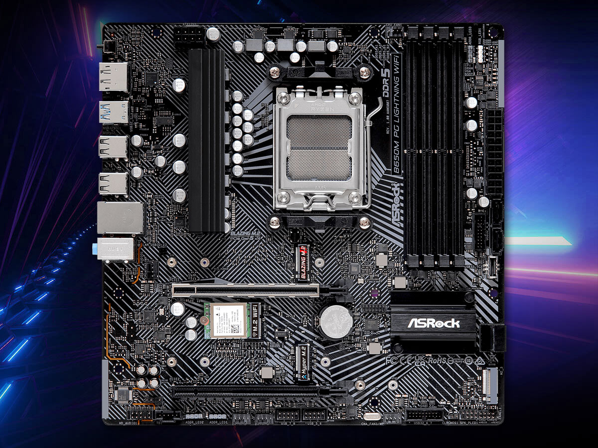 ASRock B650M PG LIGHTNING WIFI mobo