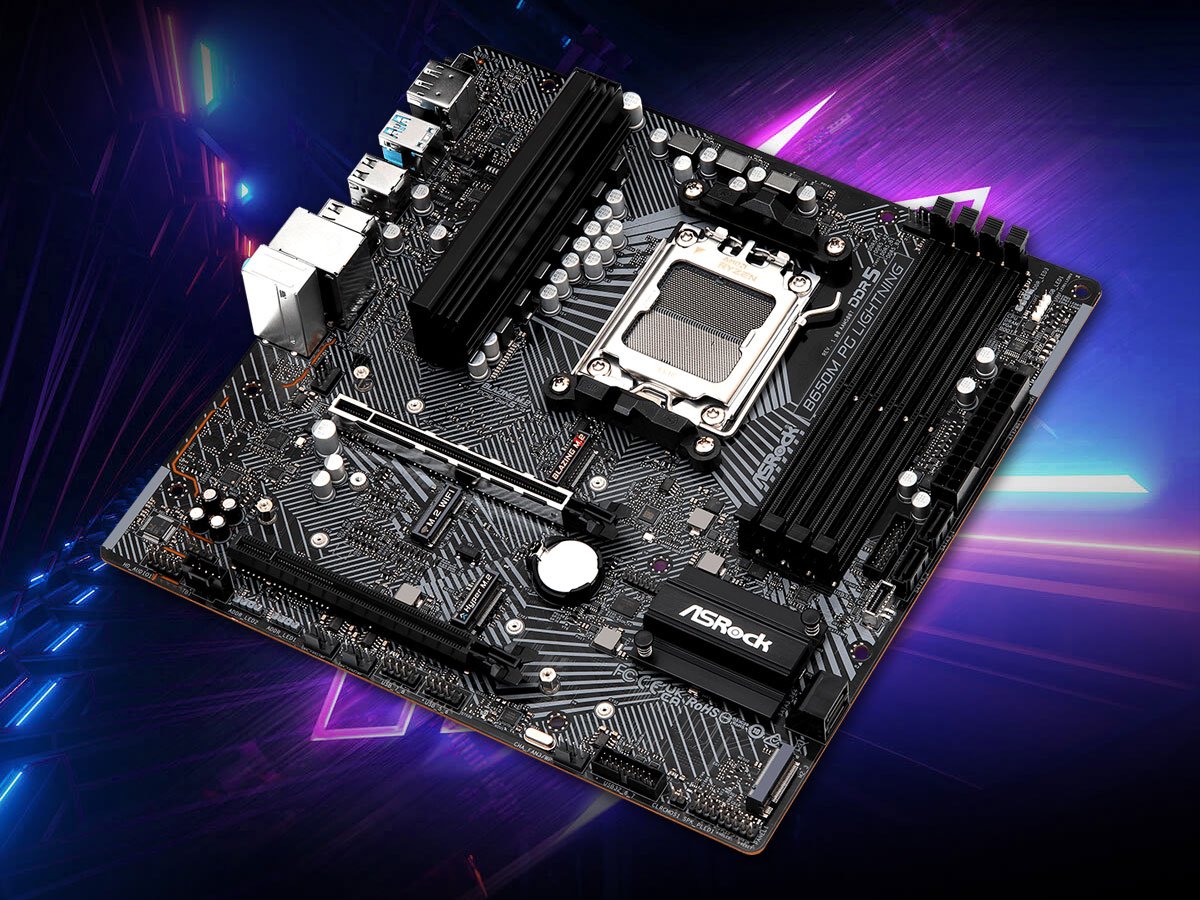 ASRock B650M PG LIGHTNING złącza