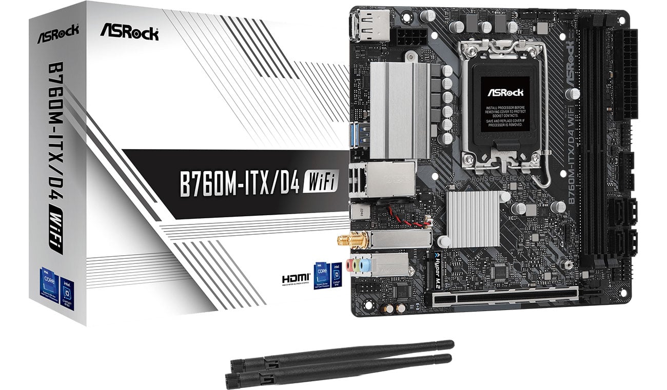ASRock B760M-ITX Wi-Fi DDR4 Płyta główna box