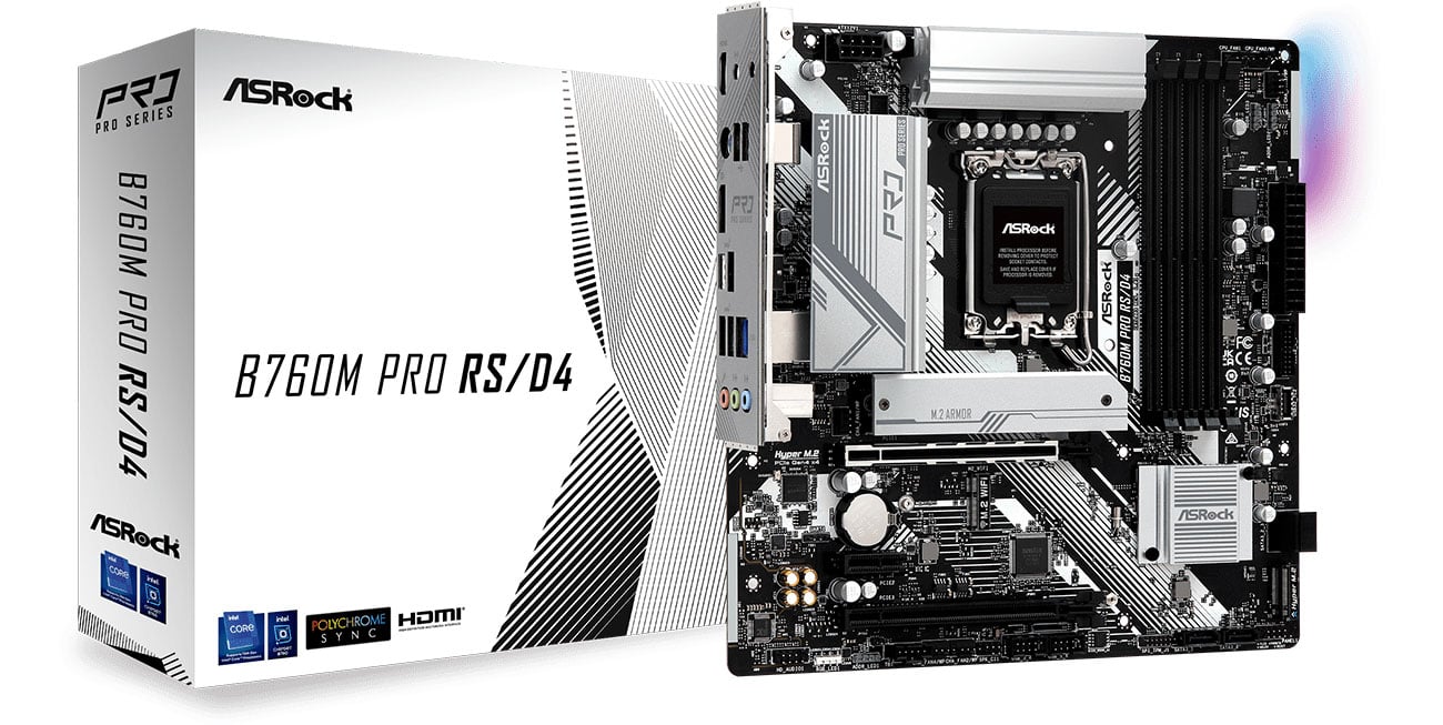 ASRock B760M Pro RS DDR4 Płyta główna box