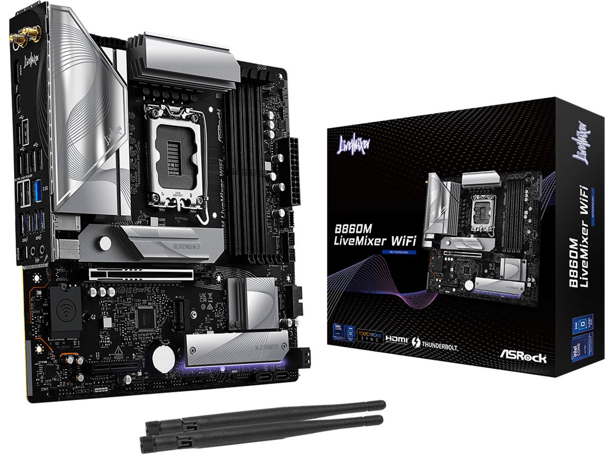 ASRock B860M LiveMixer WiFi