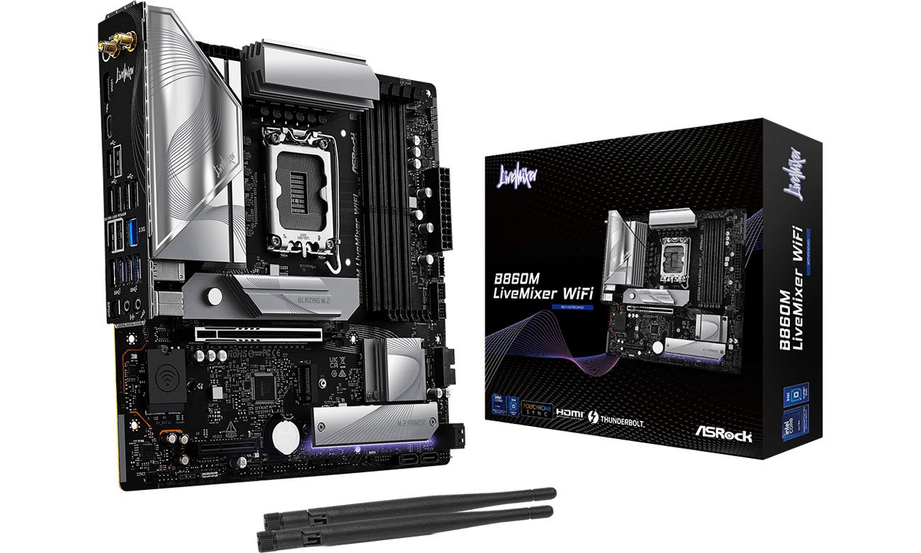 ASRock B860M LiveMixer WiFi