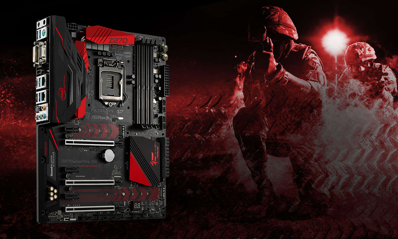 ASRock FATAL1TY Z270 GAMING K6 F-Stream
