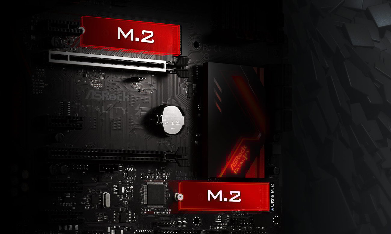 ASRock FATAL1TY Z270 GAMING K6 sloty M.2 dla SSD