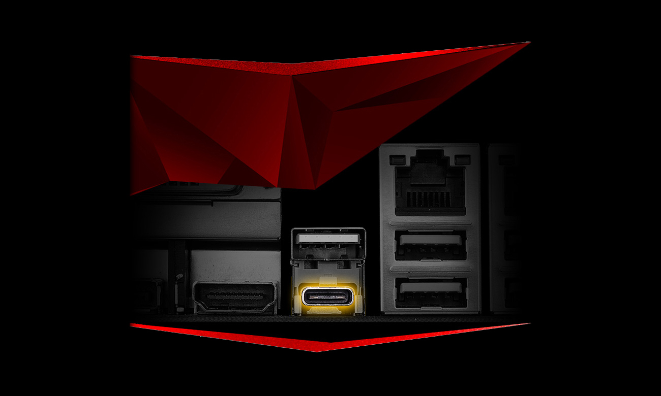 Płyta główna ASRock FATAL1TY Z170 GAMING K4 - port USB typu C