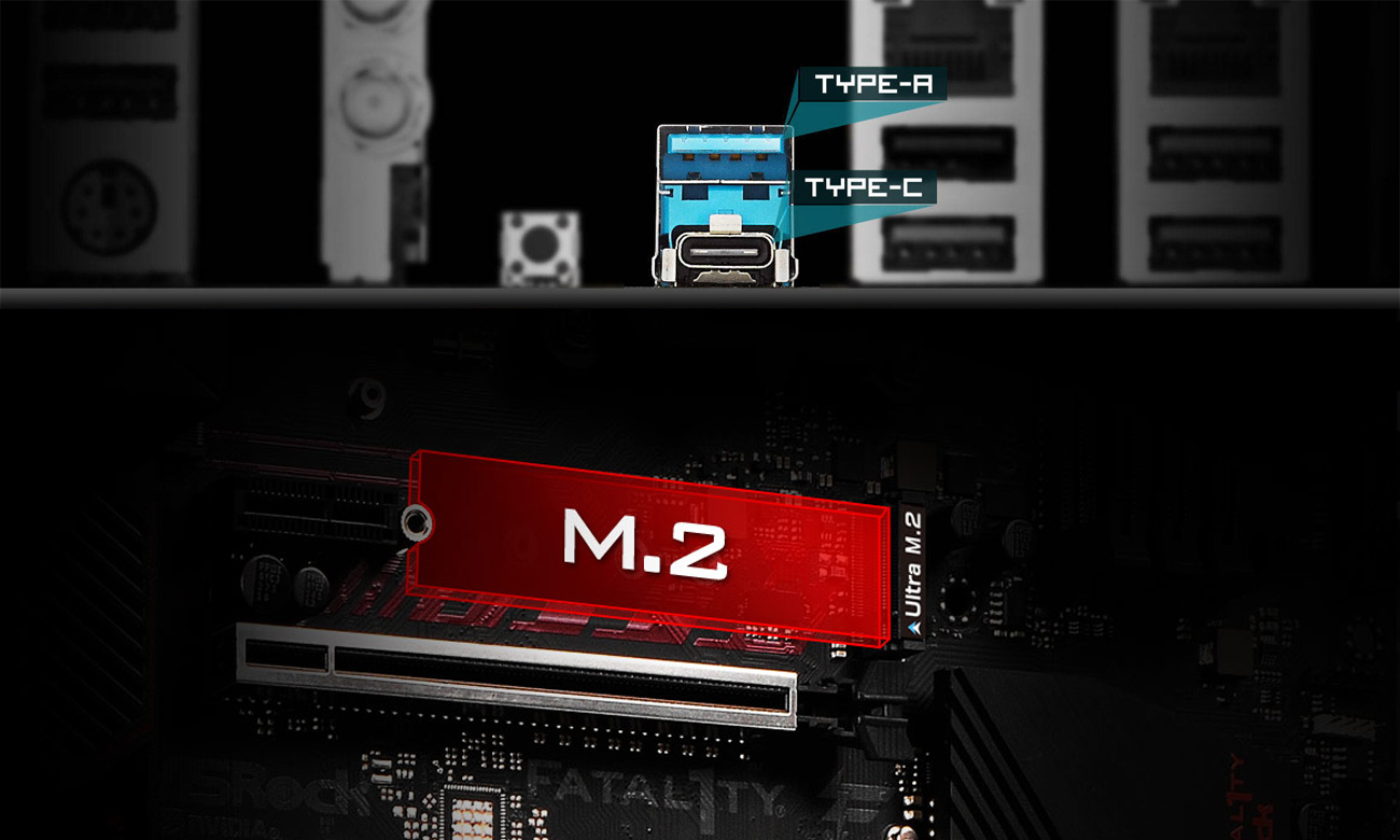 ASRock Fatal1ty X370 Gaming X USB 3.1 Gen2 PCIe Turbo M.2