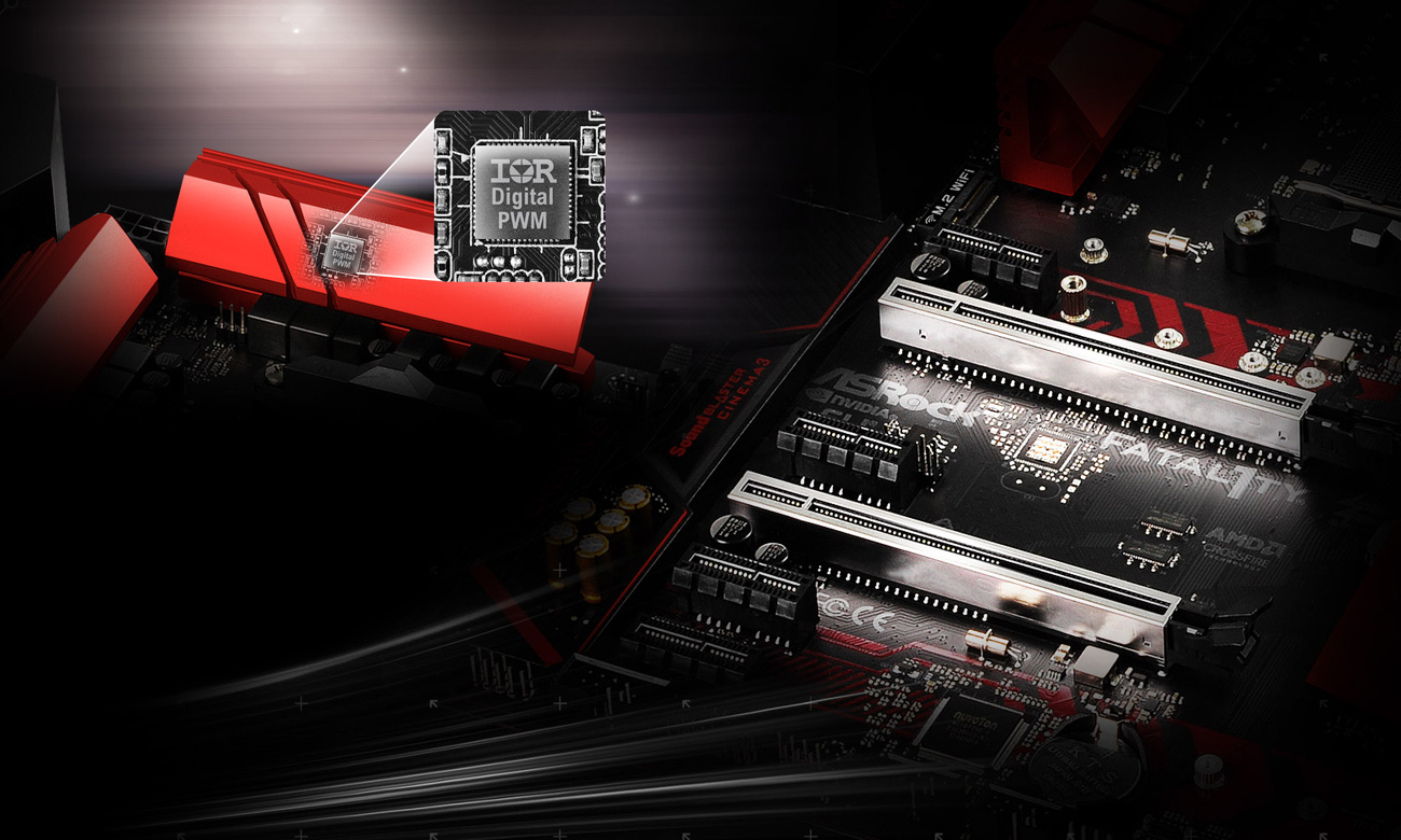 ASRock Fatal1ty X370 Gaming X IR Digital PWM, PCIe Steel Armor
