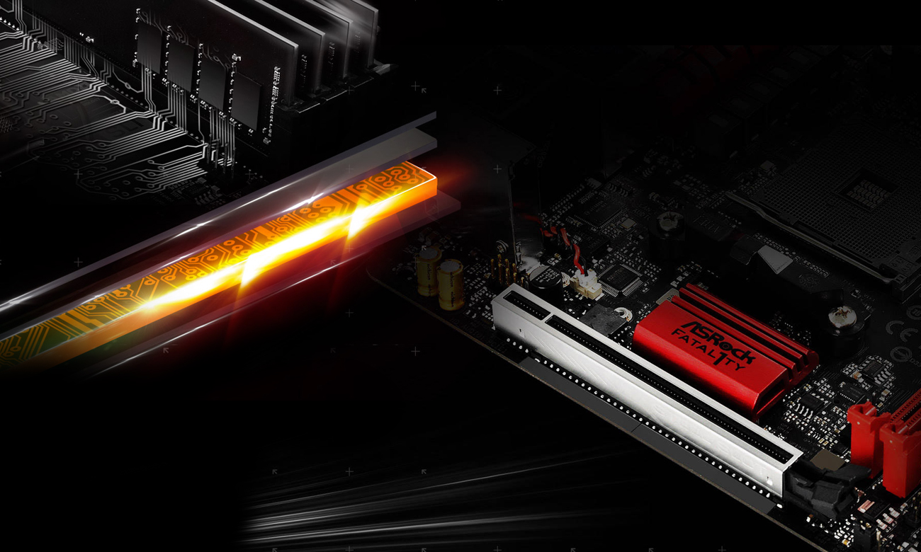 ASRock Fatal1ty X370 Gaming-ITX/ac PCIe Steel Slot