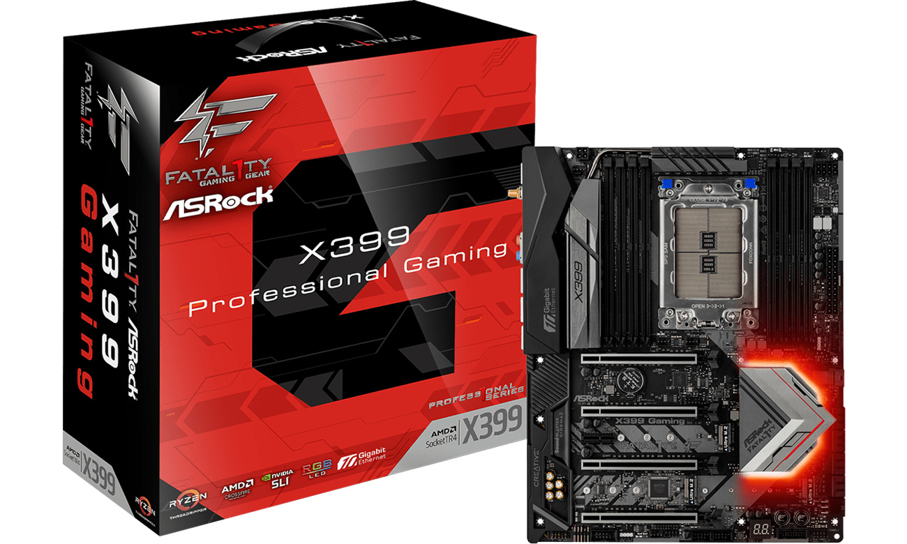 Płyta główna Socket TR4 ASRock Fatal1ty X399 Professional Gaming