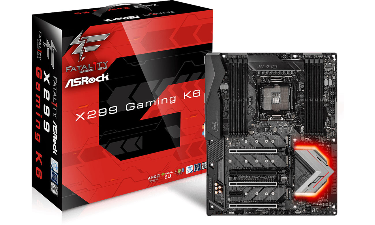 Płyta główna Socket 2066 ASRock Fatal1ty X299 Gaming K6