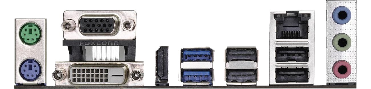 ASRock H110M-HDV R3.0 złącza