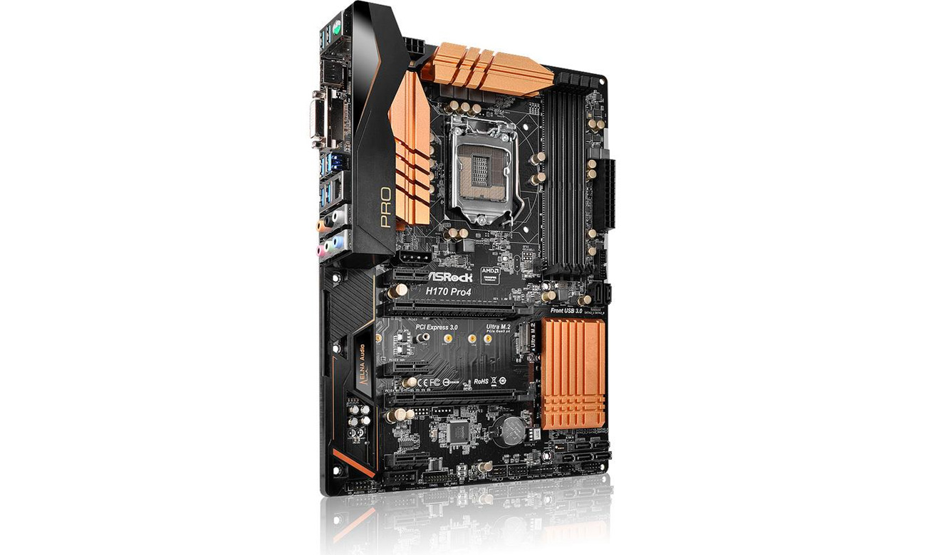 Płyta główna Socket 1151 ASRock H170 PRO4 H170 2xPCI-E DDR4