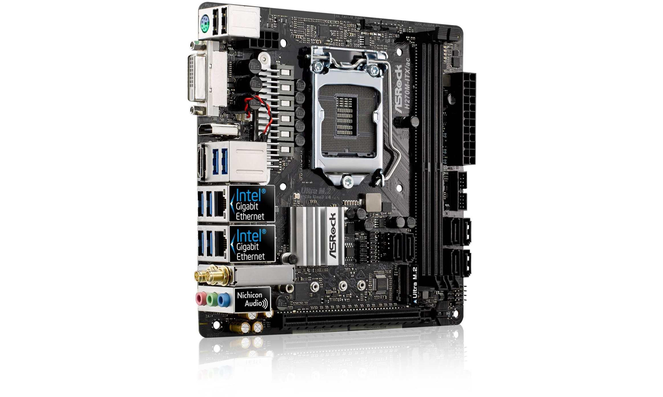 ASRock H270M-ITX/AC Digi Power i inne