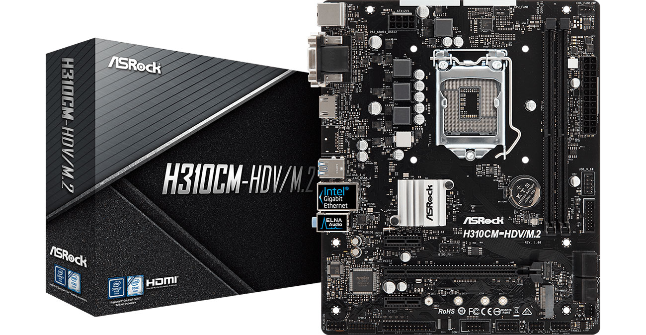 ASRock H310CM-HDV/M.2 - Płyty główne Socket 1151 - Sklep internetowy ...