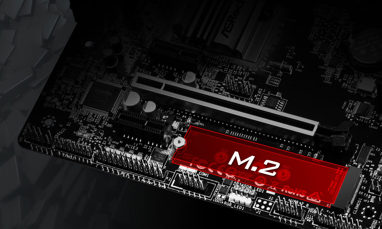 ASRock H310M-G/M.2 Złącze PCIe Gen2 x4 M.2