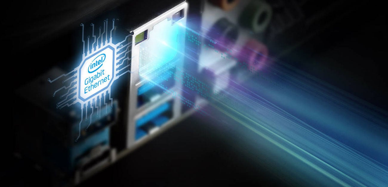 ASRock H310M-G/M.2 Intel Gigabit LAN