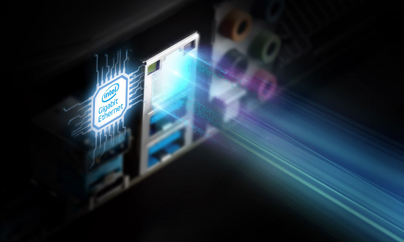 ASRock H310M-HDV/M.2 Intel Gigabit LAN