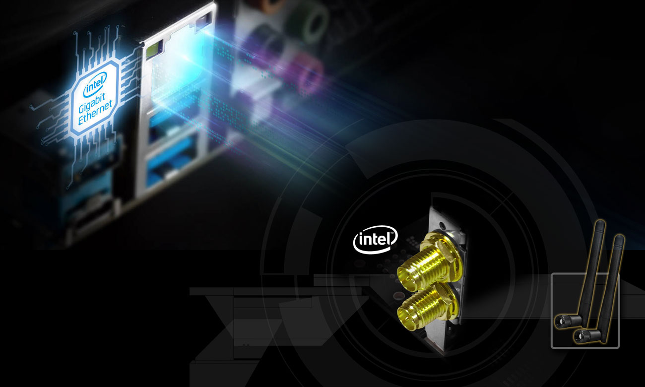 ASRock H310M-ITX/AC Intel Gigabit Ethernet Wi-Fi