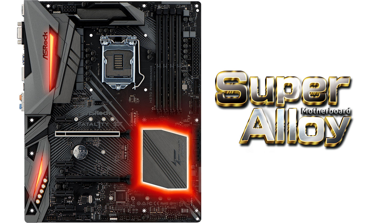 ASRock H370 PERFORMANCE Wytrzymałość