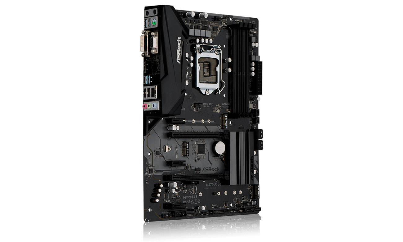 ASRock H370 PRO 4 Kondensatory audio ELNA