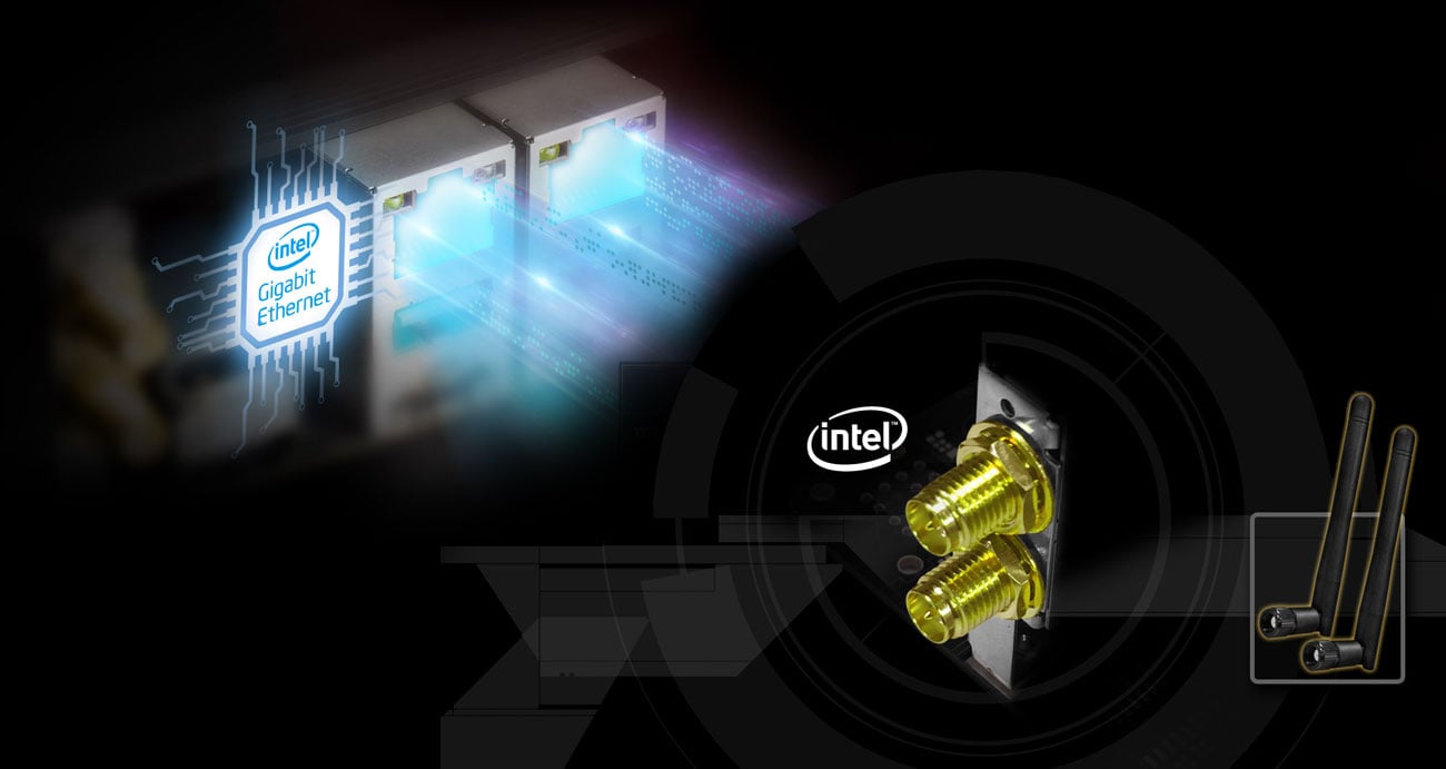 ASRock H370M-ITX/AC Wi-Fi 802.11ac oraz Intel Dual LAN