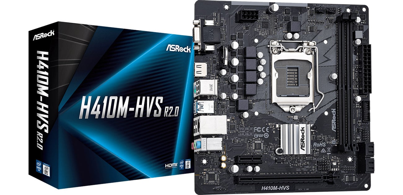 ASRock H410M-HVS R2.0 - Płyty główne socket 1200 - Sklep komputerowy ...